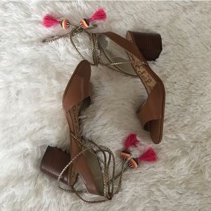 Sam Edelman block Sandals Size 8 1/2 New In Box